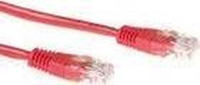 ACT IB8551 Netzwerkkabel Rot 15m Cat6