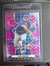 2022 Panini Mosaic Pink Camo Prizm #194 Alek Manoah Toronto Blue Jays 