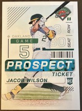 2024 Panini Prospect Edition - Jacob Wilson #166 (RC)