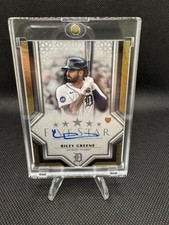 2023 Topps Five Star #FSA-RG Riley Greene Rookie Autograph Detroit Tigers