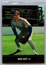 1991 Leaf #BC22 Mike Huff Gold Rookies