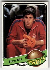 1979-80 Topps Steve Mix #115 Philadelphia 76ers