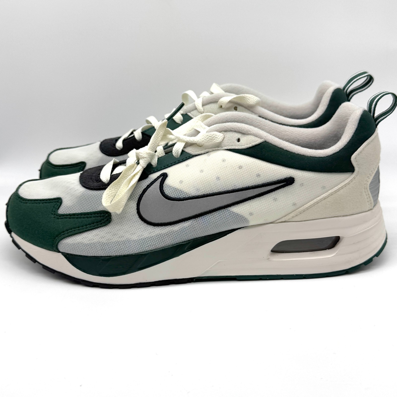 SAOLA Nike Uomo Michigan State Max Solo Taglia 10.5 Confezione NCAA Verde Bianco FZ4836 001 Us intime ottimeioni