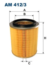 For FILTRON AM 412/3 AIR FILTER KIA K 2500, K 2700
