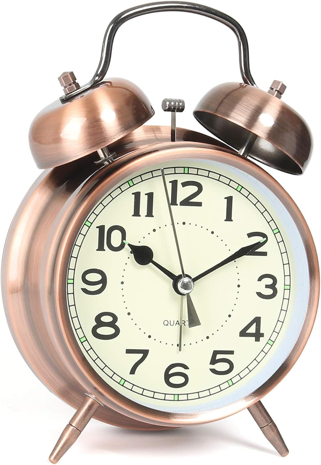 For Heavy Sleepers Adults,twin Bell Retro 4 Inch Silent
