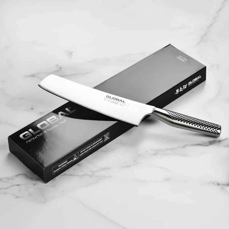 Cuchillo para verduras Global G5 7" Cromova 18 acero inoxidable | Nuevo Foto 2 de 4