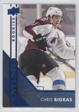 2016-17 Upper Deck Overtime Rookies Blue Foil Chris Bigras #108 2o7