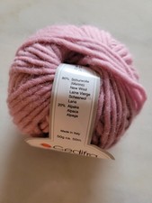 40g Garn, Gedifra Cortina, rosa, Schurwolle und Alpaka