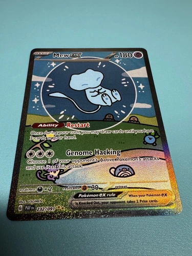 Mew ex 232/091 Sv: Paldean Fates Holo