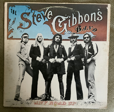 Steve Gibbons Band - Any Road Up - 1976 Blues Rock LP VINYL Record MCA-2187 VG+