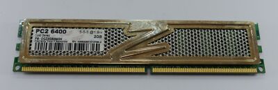 Mémoire RAM OCZ 2Go DDR2 PC2-6400 - 800 MHz, Timing 4-4-4, Barrette DIMM Occasion