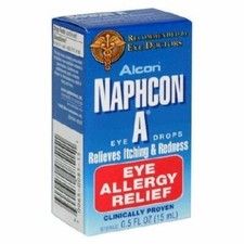 NAPHCON-A Eye Drops, 15-mL NEW STOCK PHARMACY FRESH Ex8/26