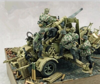 1/35 Resin Figure Model Kit German 88 mm Artillery Flak