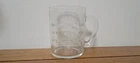 Vtg Hazel Atlas Glass Measuring Cup Raised No Spout 1 Cup 8 Ounce Kitchen Tool