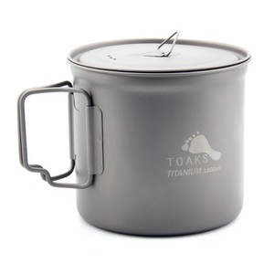 titanium camp pot