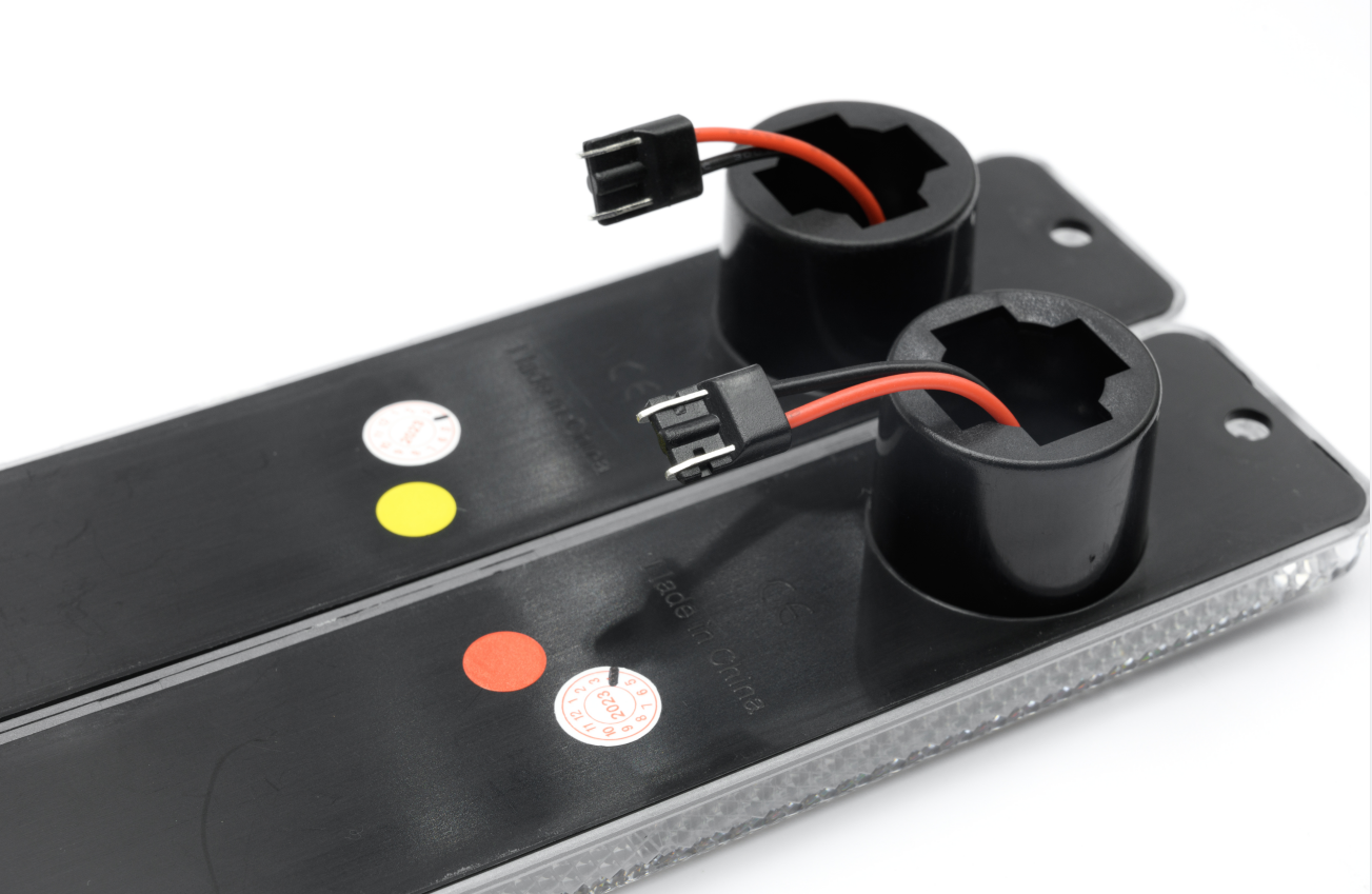 Clear Amber LED Front Side Marker Light for Jeep CJ5 CJ6 CJ7 CJ8 Pickup