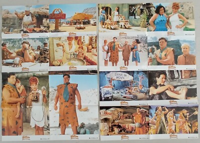 E102  14x Aushangfotos  THE FLINTSTONES / Die Familie Feuerstein - John Goodman