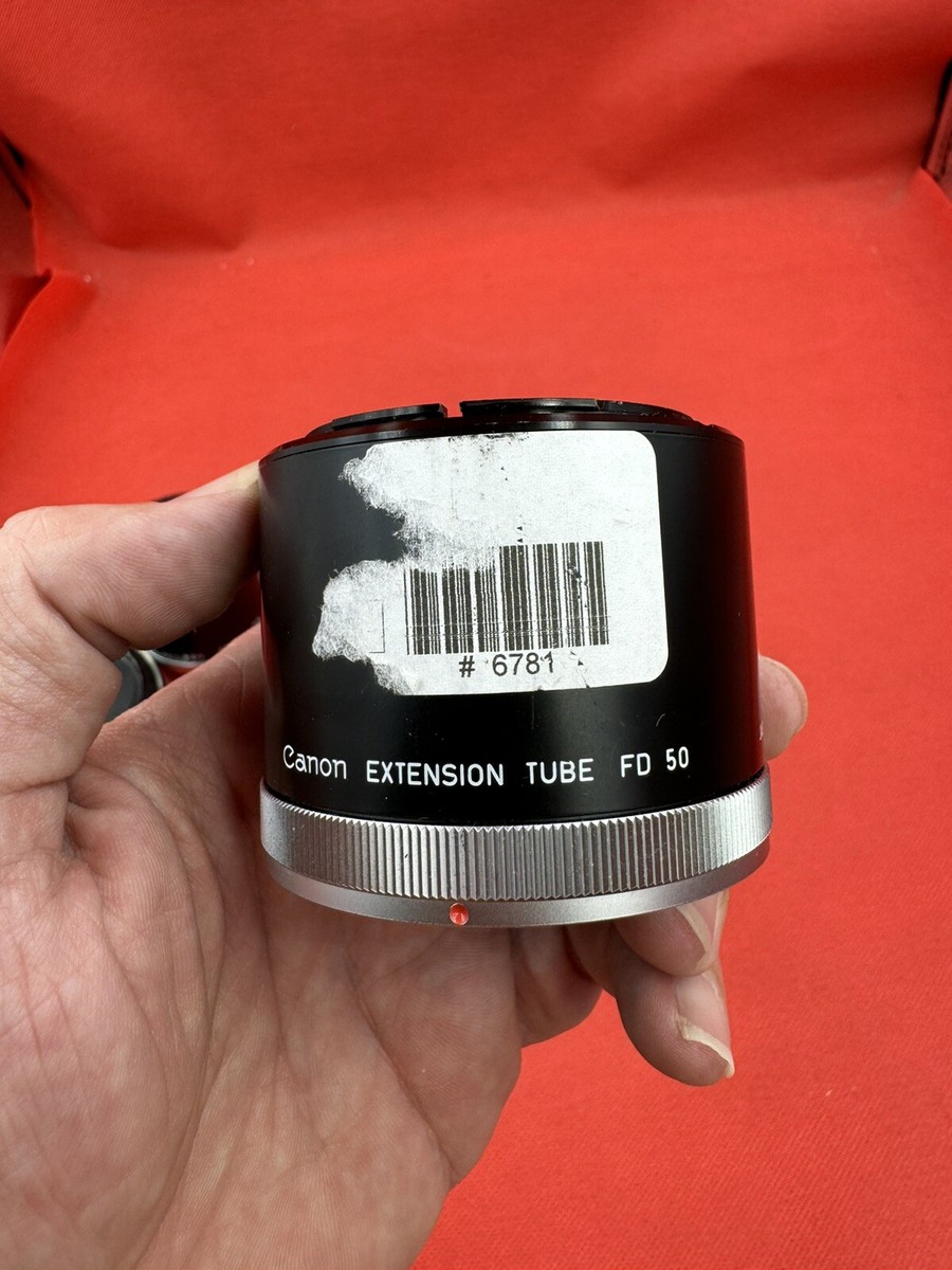 Canon FD Extension Tube 50 for FD Macro Lens Made in Japan | eBay