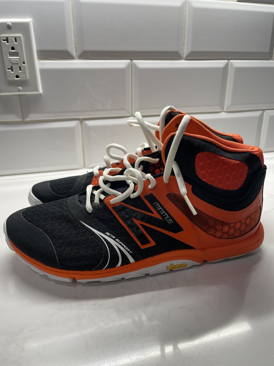 New Balance Men’s MX20v3 Minimus Mid-Cut Trainer Orange/Black - Main Image