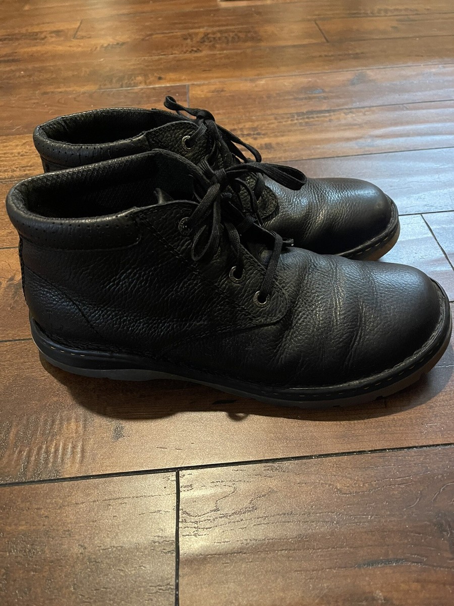 Dr. Martens Black Rico Chukka Boots | 11 Dr. Martens Lowell Chukka - Black Orleans | Chukka Boots  main image 4
