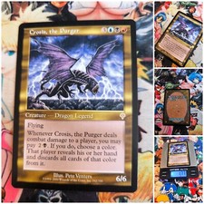 MTG Crosis The Purger NM 🟡 🇬🇧 Rare Invasion Legend 2000 Magic Dragon Deck Og