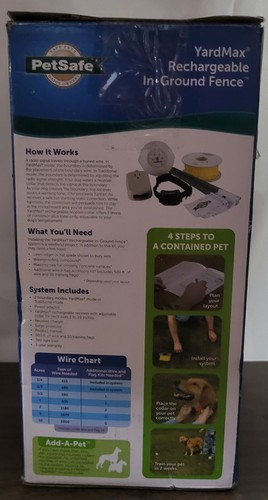 PetSafe YardMax Rechargeable In-Ground Pet Fence for Pets 5 lbs and Up, 1/3 Acre - Picture 19 of 21