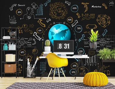 3D Blue Light Bulb G6239 Wallpaper Wall Murals Removable Self-adhesive Erin