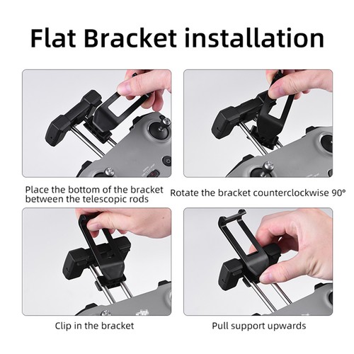 Kit prolunga supporto clip tablet telefono per controller drone DJI Air 2 2S - Foto 11 di 24