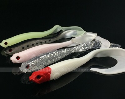 B1G2 - Empty stomach curly tail grub fishing soft lure New design
