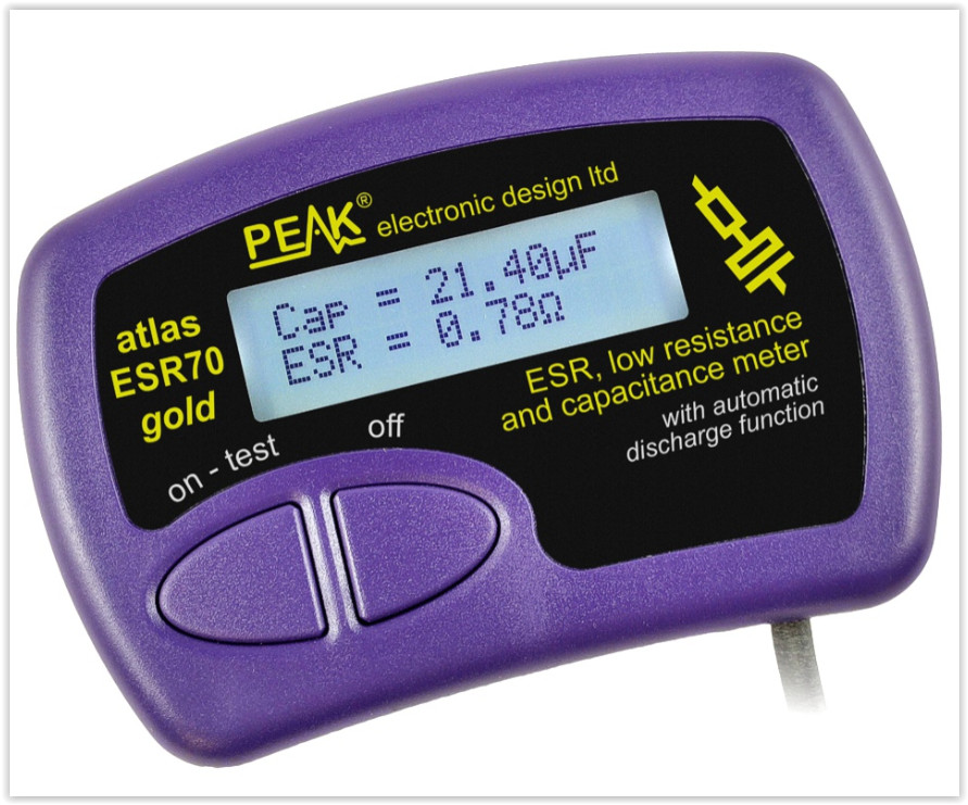 Peak Atlas ESR70 Gold ESR Meter with “Audible Alerts”, 