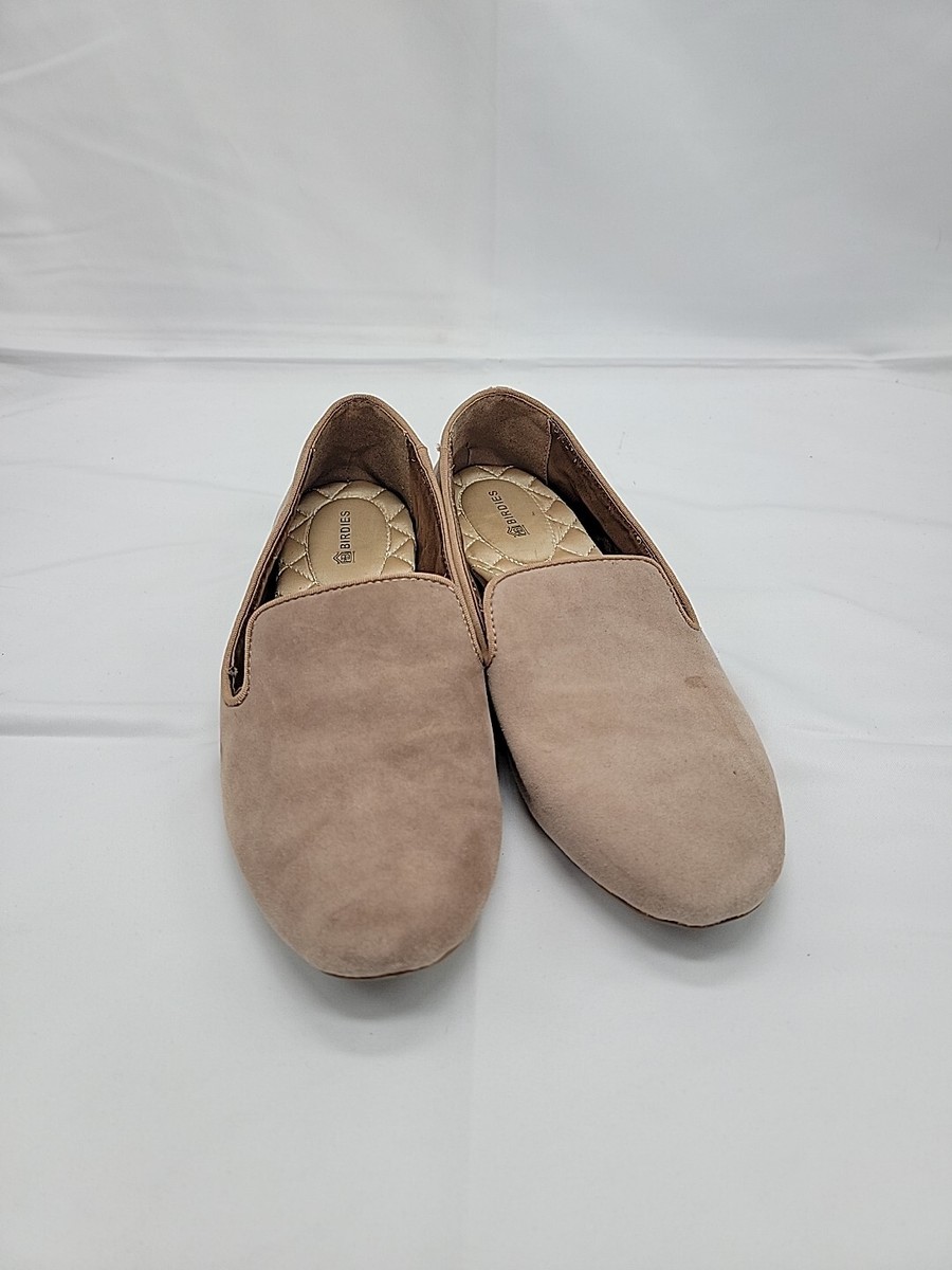 Birdies The Starling Latte Suede Leather Slip on Loafer Comfort