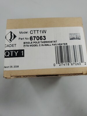 CTT1W Cadet 1p Thermostat | eBay