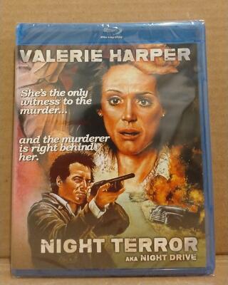 NEW - Night Terror (Night Drive Blu-ray 1977 [Scorpion Releasing] Valerie Harper