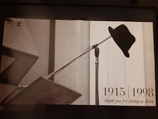 Frank Sinatra Reprise  Records Memorial Rare Original Promo Poster Ad Framed!
