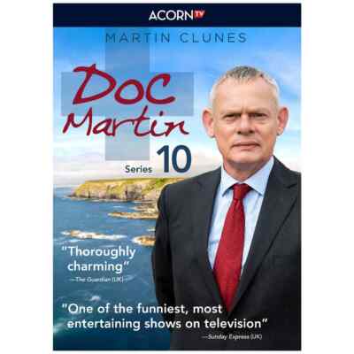 Doc Martin: Series 10 3 Disc Blu-Ray Set BRAND NEW Martin Clunes Season Ten