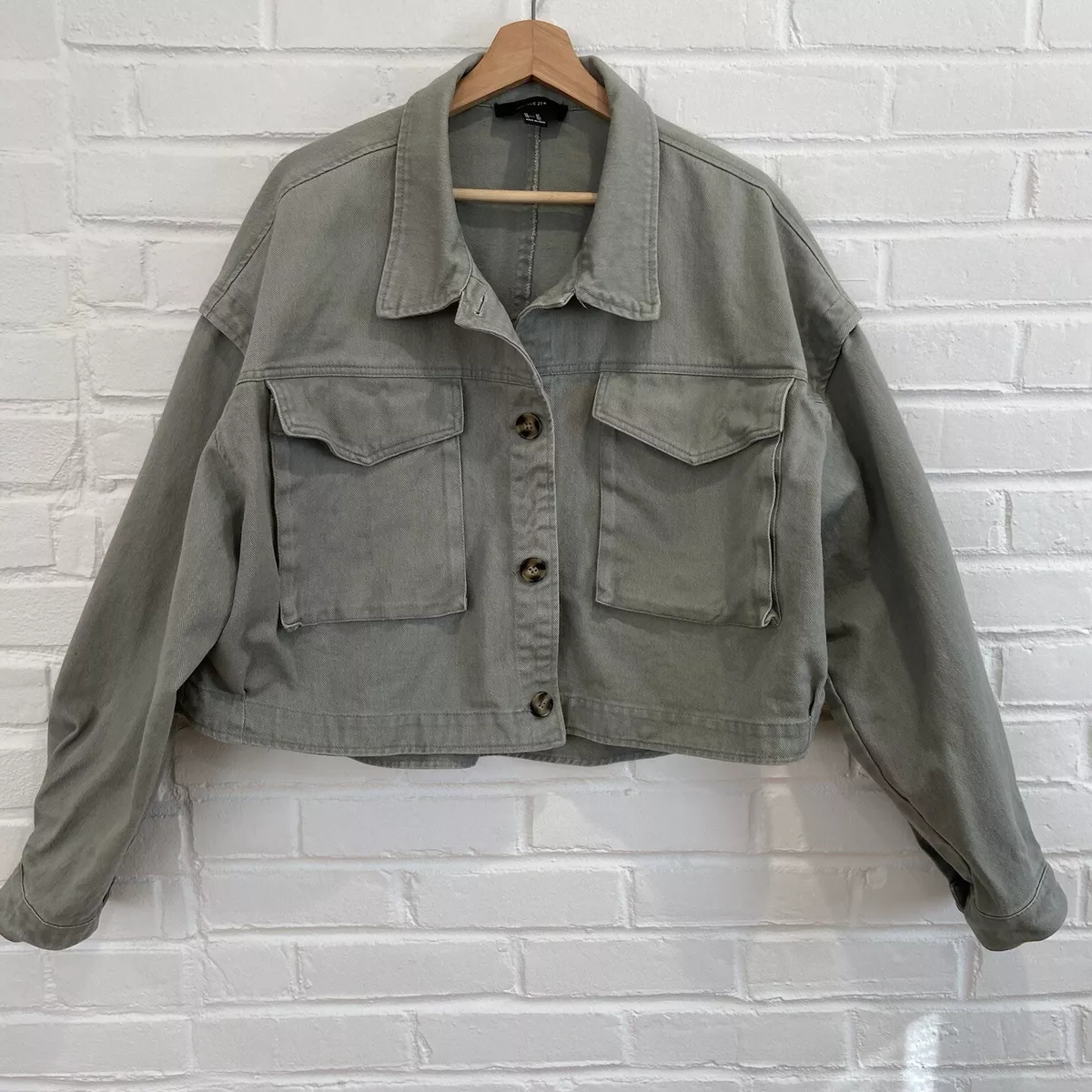 Utility jacket forever 21 cheap