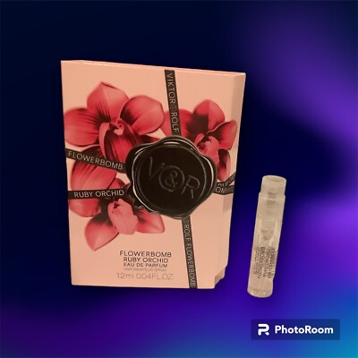 Viktor Rolf Flowerbomb EDP Spray SAMPLE Ruby Orchid 1.2ml .04oz Brand New!