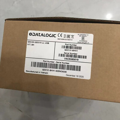 1PC NEW Datalogic QD2131-BKK1 1D Handheld Barcode Scanner Kit with USB cable#XR