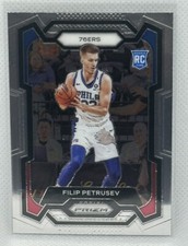 Filip Petrusev 2023-24 Panini Prizm Basketball #282 RC Philadelphia 76ers