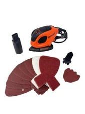 Black+Decker 55 Watt Corded Detail Mouse Sander 15 PC Kit (BDEMS230K13FF)