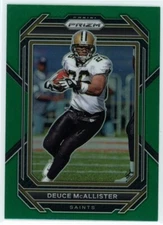 DEUCE MCALLISTER 2022 Panini Prizm Green #216 Saints