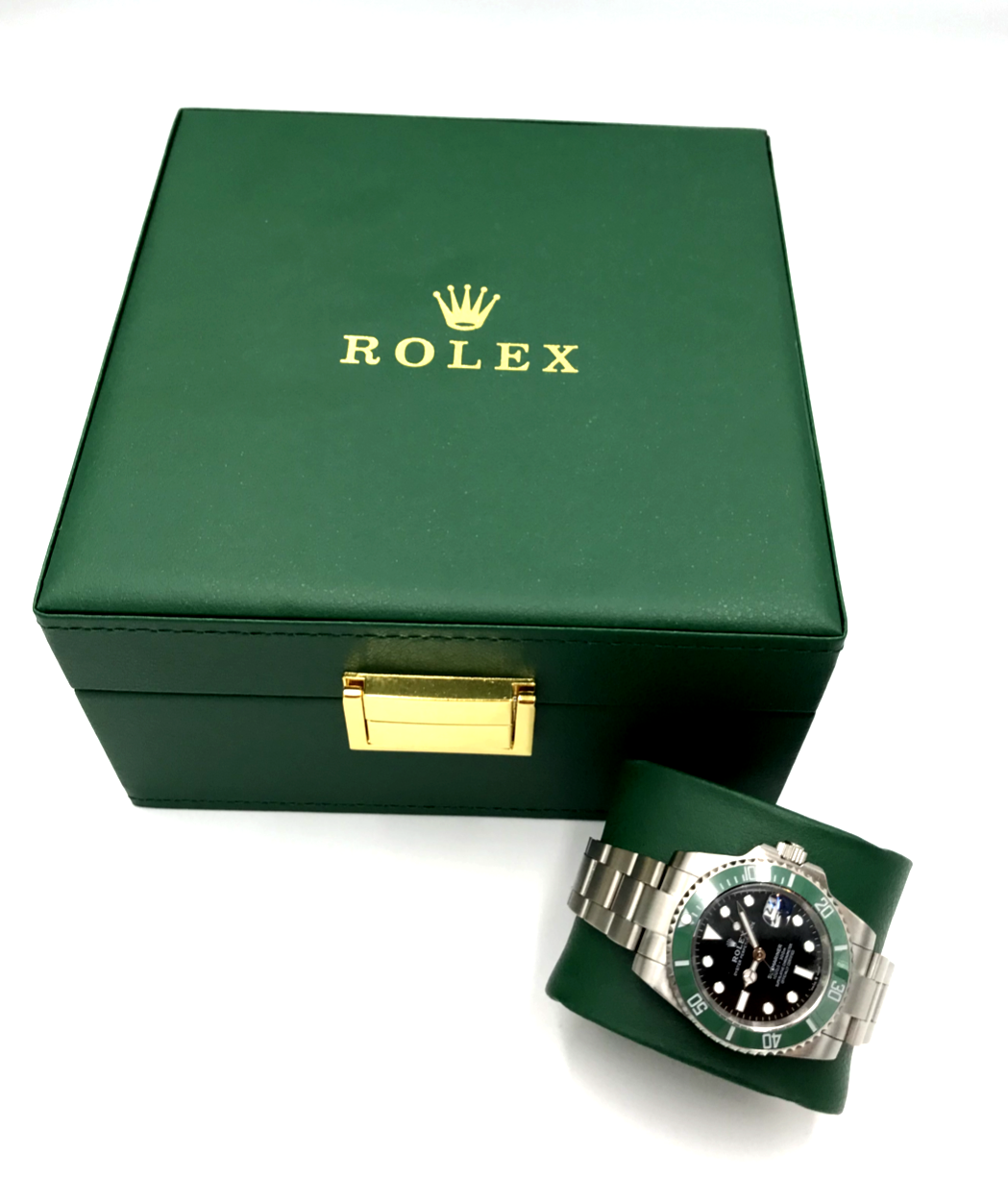 Rolex Ultimate Replacement Watch Storage Box Complete With Outer Green