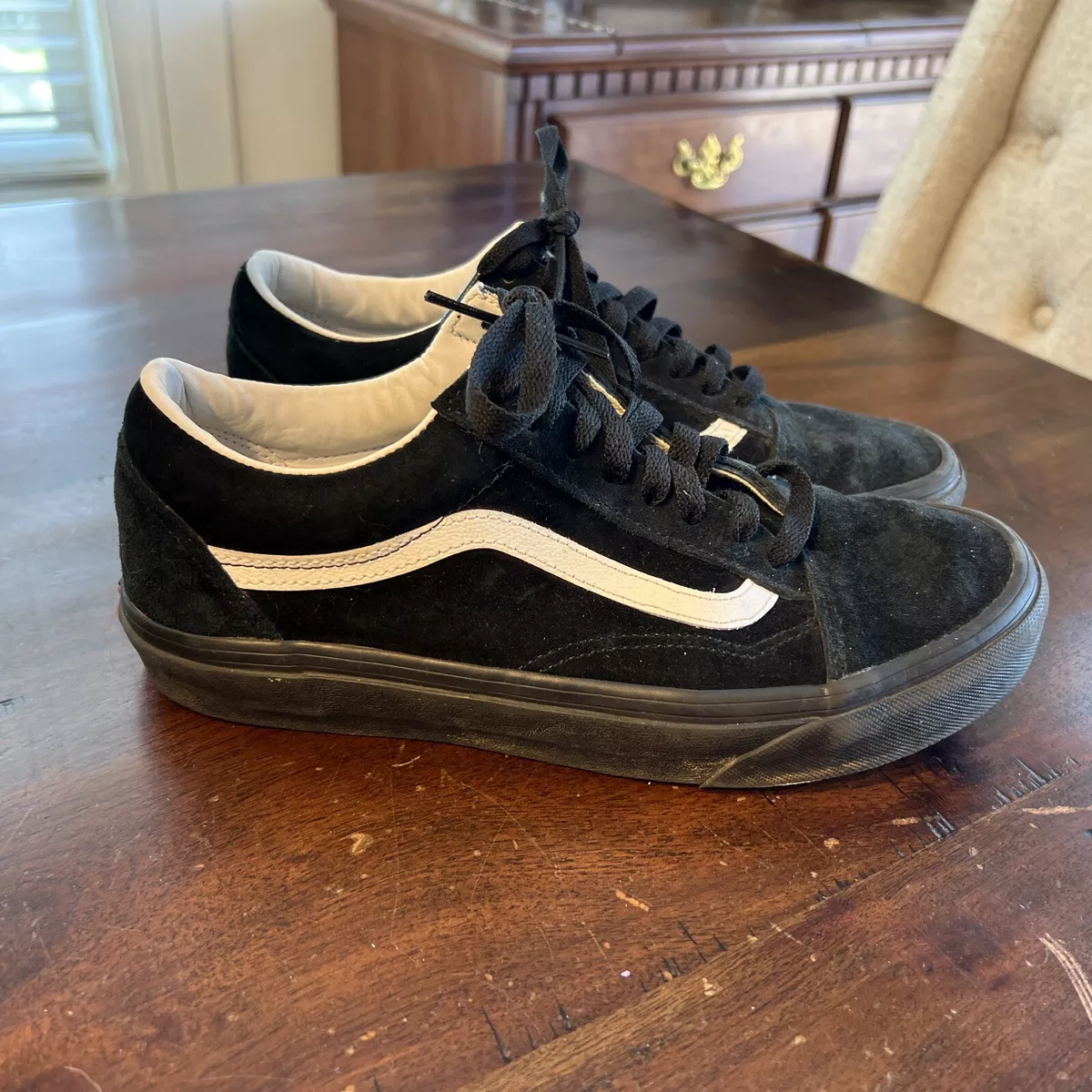 Vans Old Skool Skate Shoe - Black