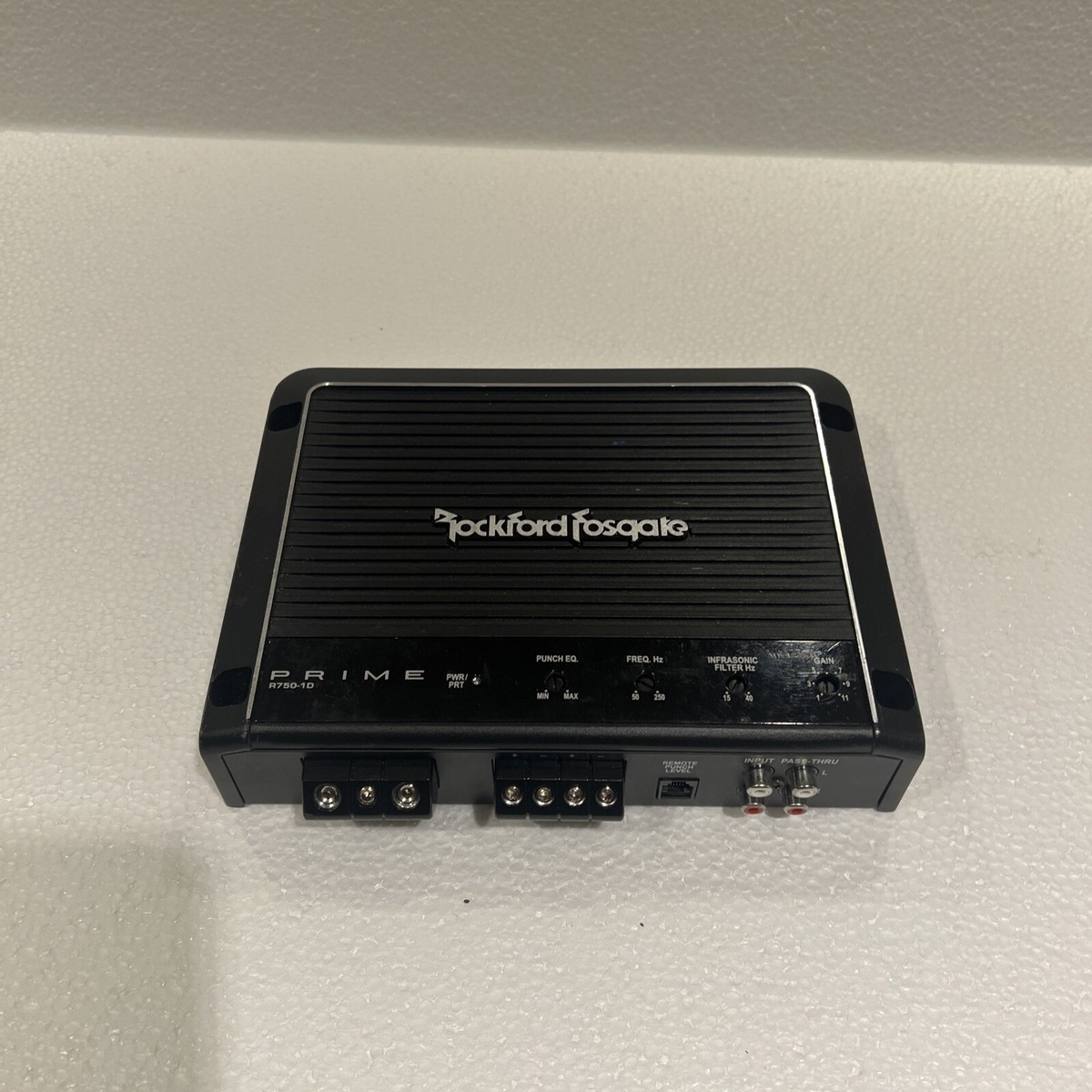 ROCKFORD FOSGATE PRIME R750-1D MONO 750 WATTS MONOBLOCK
