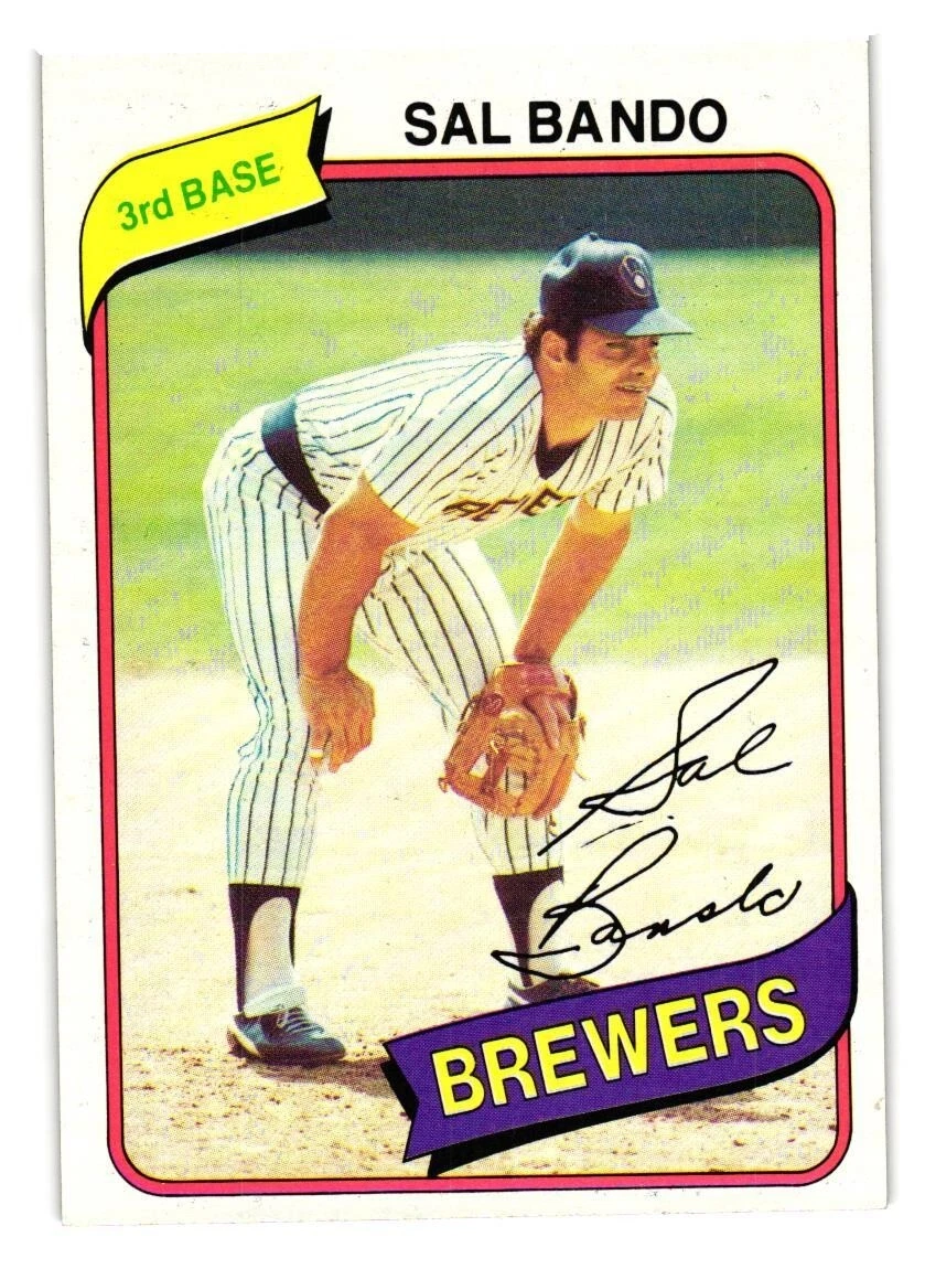 1980 Topps - #715 Sal Bando
