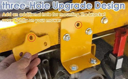 For Hustler Upgrade Transmission Hydro Brackets Kit for Raptor SD SDX 125255 - Picture 10 of 16