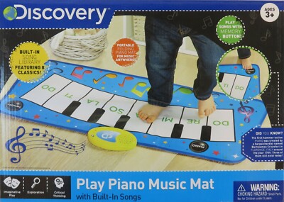 Discovery Play Piano Mat with Built in Songs