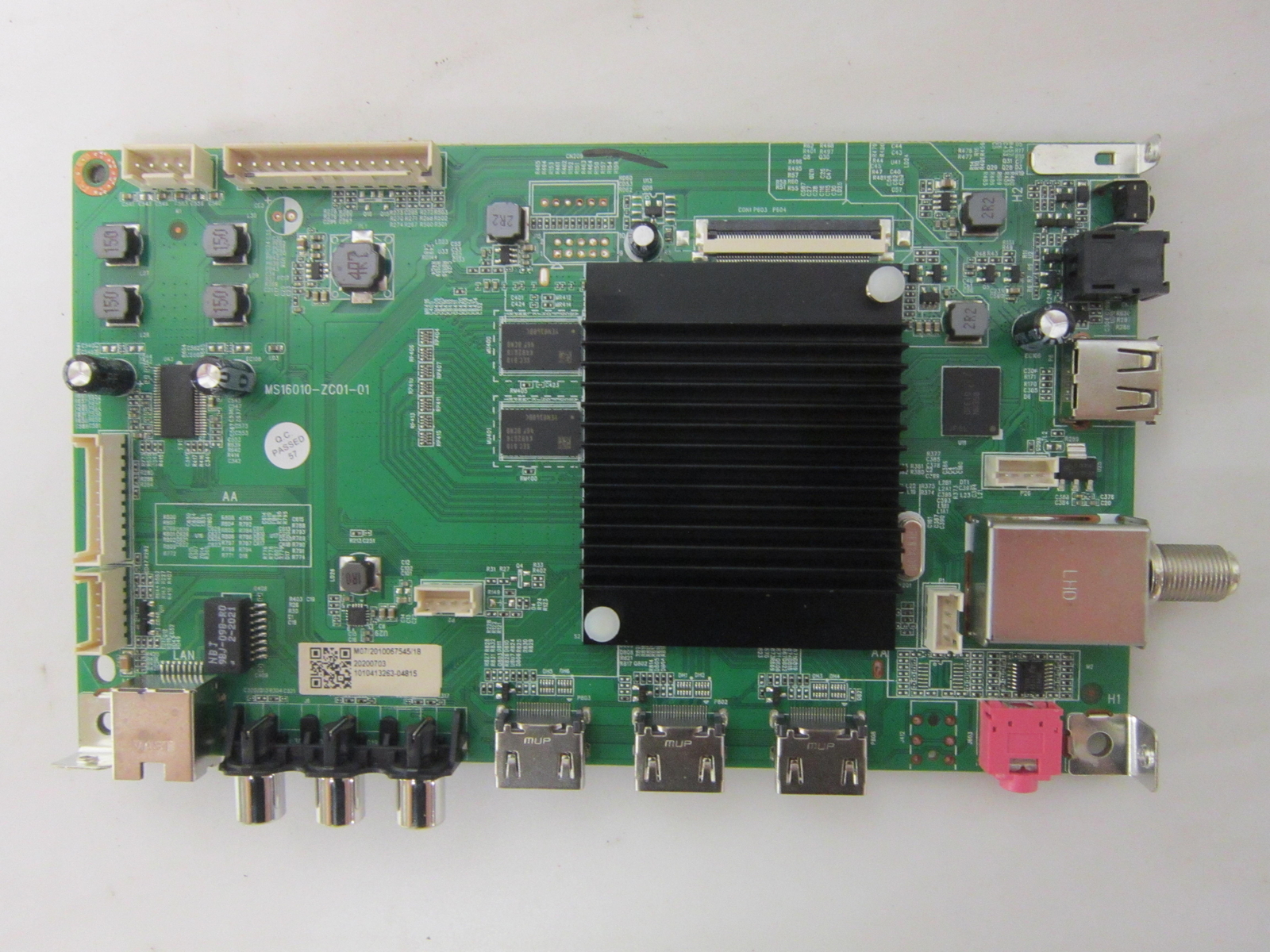 Westinghouse WR50UT4009 Main Board (515C16010M07) M07-WR50UT4009