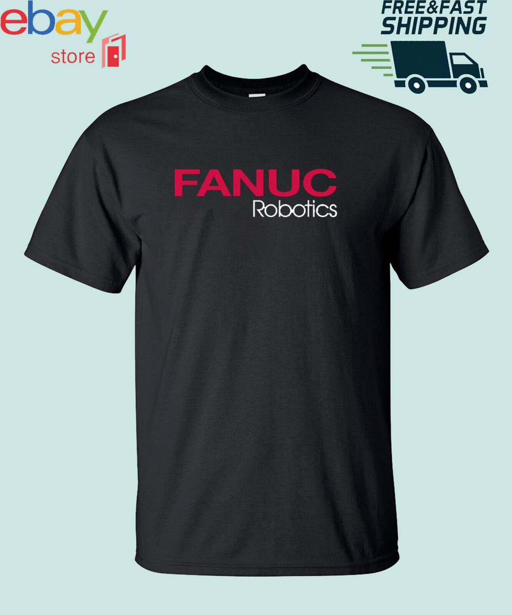 New Shirt Fanuc Robotics Industrial robots logo t shirt S 5XL