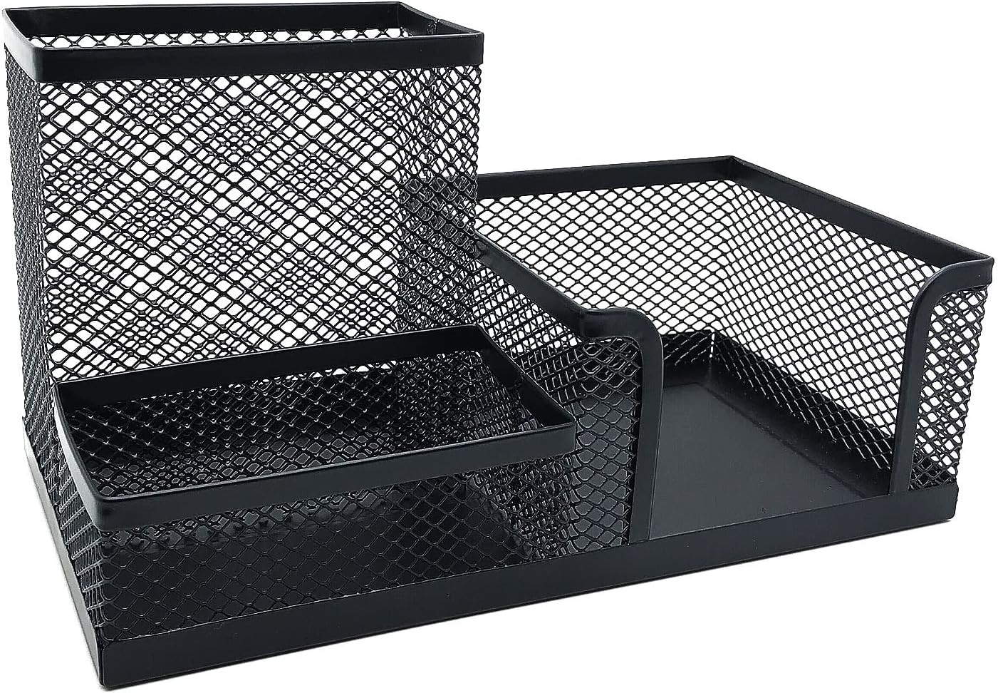 Desk Organizer Accessories Mesh Pencil And Pen Holder Desktop Metal Storage Mesh